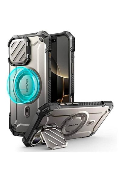 Dali Protective Case for Apple iPhone 16 Pro Max, Unicorn Beetle XT, MagSafe Compatible, Camera Protectio