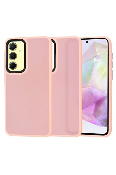 Dali Protective Case Compatible with Samsung Galaxy A35 5G, HaloFrost, TPU, Pink
