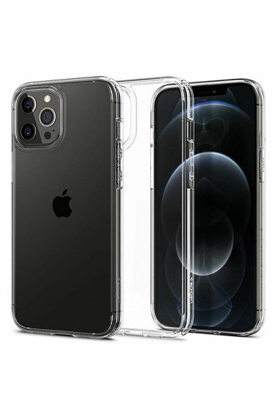 Dali Protective Case for Apple iPhone 12 Pro Max, Ultra Hybrid, Transparent Silicone