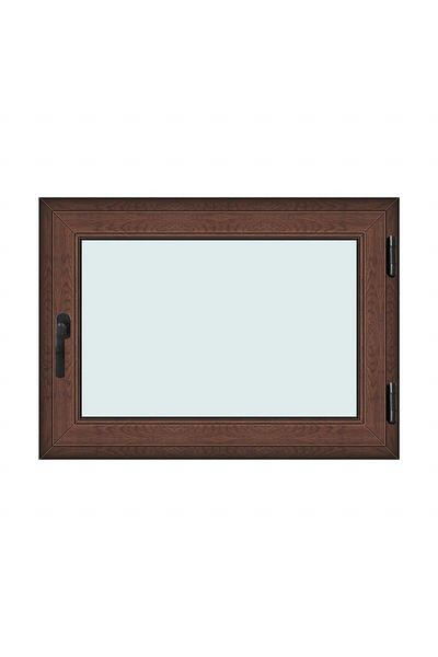 Klass 110x80cm 1 Garnitură de fereastră dreapta 7cm 6 2 Garnituri de etanșare pentru camere de înclinare, nuc maro