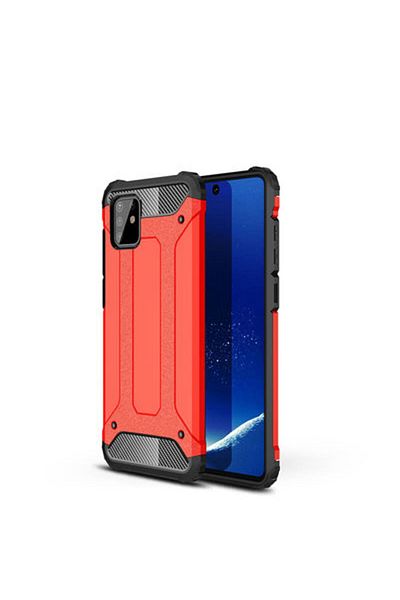 Paladyum Case Samsung Galaxy A81 Note 10 Lite Compatible Red Tank Case