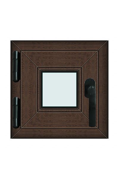 Klass 40x40cm 1 Left 7cm 6 2 Window Sash Wenge (TOBACCO) Chambers Gaskets