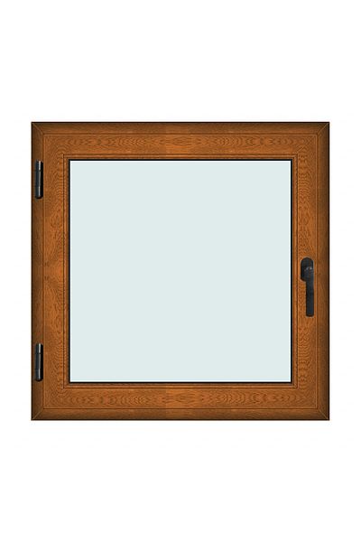 Klass 100x100cm 1 Left 7cm 6 2 Window Sash Brown Golden Oak And Tilt Chambers Gaskets