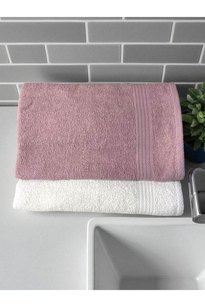 MixCotton Home Πετσέτα μπάνιου 100% βαμβακερή 2 τεμαχίων 70x140 cm