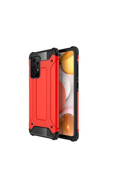 Paladyum Case Samsung Galaxy A52 5g Compatible Red Tank Case