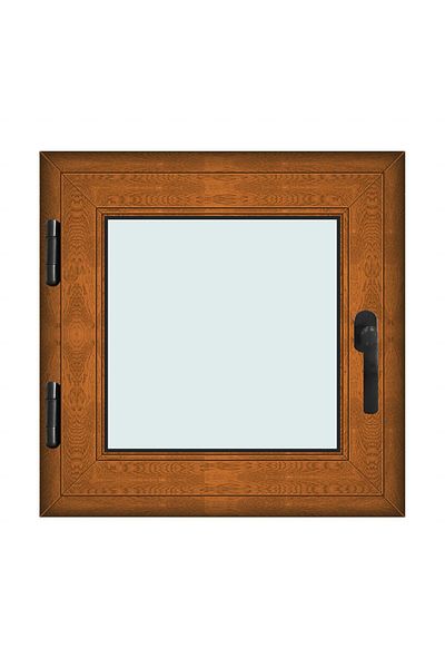 Klass 70x70cm 1 Left 7cm 6 2 Window Sash Brown Golden Oak And Tilt Chambers Seals