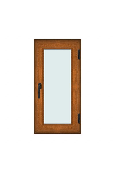 Klass 60x120cm 1 Right 7cm 6 2 Window Sash Brown Golden Oak And Tilt Chambers Seals