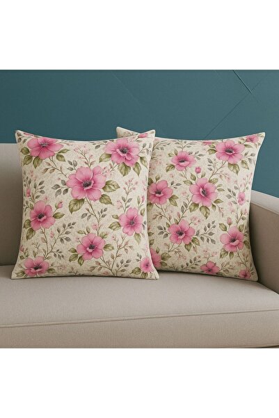 Sheri Home Kır Çiçek Desen 2'Li Kırlent Özel Seri 5Denizli88656558