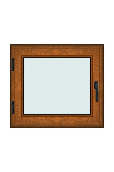 Klass 90x80cm 1 Left 7cm 6 2 Window Sash Brown Golden Oak And Tilt Chambers Seals