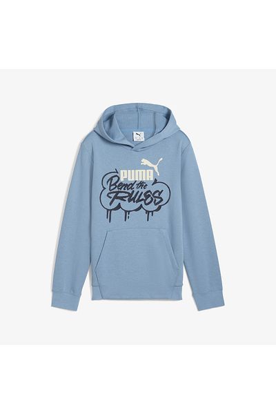 Puma Hanorac cu glugă albastru Mid90s pentru copii 688468-34