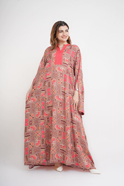 IKKXA أنماط الجلابية المطبوعة