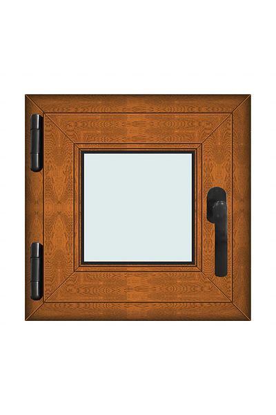 Klass 50x50cm 1 Left 7cm 6 2 Window Sash Brown Golden Oak And Tilt Chambers Seals