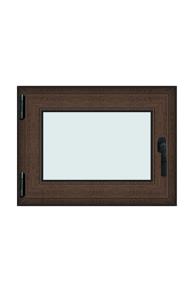 Klass 80x60cm 1 Left 7cm 6 2 Window Sash Wenge (TOBACCO) And Tilt Chambers Seals