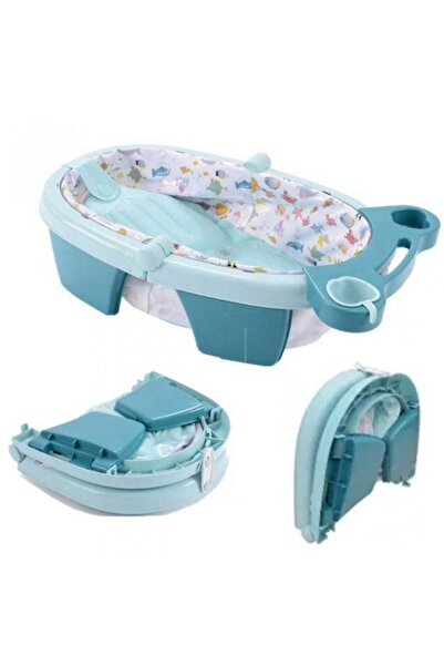 OEM Cadă de baie pliabilă și gonflabilă Practik albastră