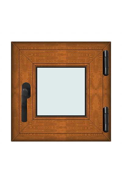 Klass 50x50cm 1 Right 7cm 6 2 Window Sash Brown Golden Oak And Tilt Chambers Seals