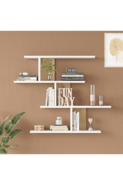 Yurupa Wall 24 Duvar Rafı Sepet-Beyaz WAL24-SW