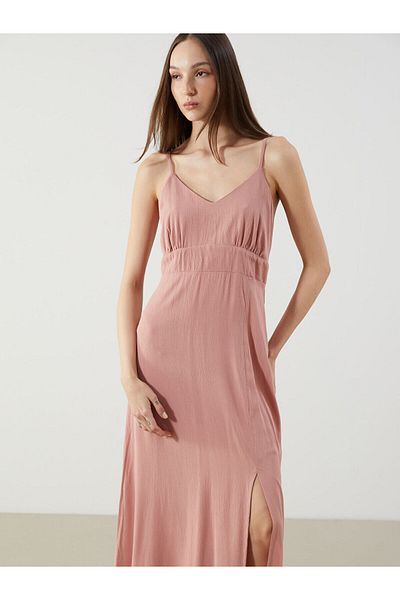LC Waikiki Rochie Crinkle cu decolteu în V