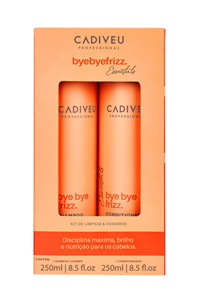 Cadıveu Essentials ByeBye Frizz Homecare Şampuan-Krem bakım Seti 2'li