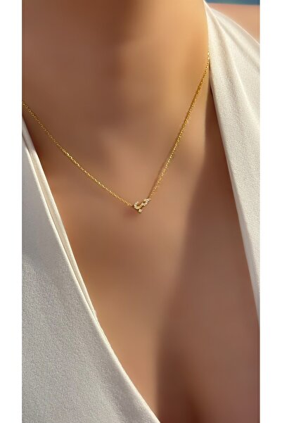 Luna Argento Minimalist Arapça Aşk Yazılı Kolye