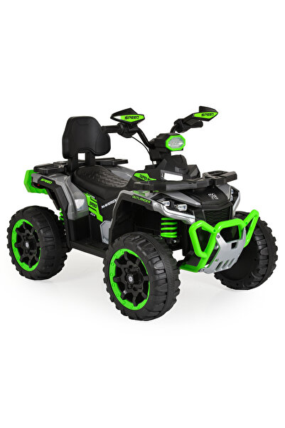 Moni ATV Electric Copii 3+ ani - Speed Buggy Green cu 4 Motoare 25W, Telecoma...