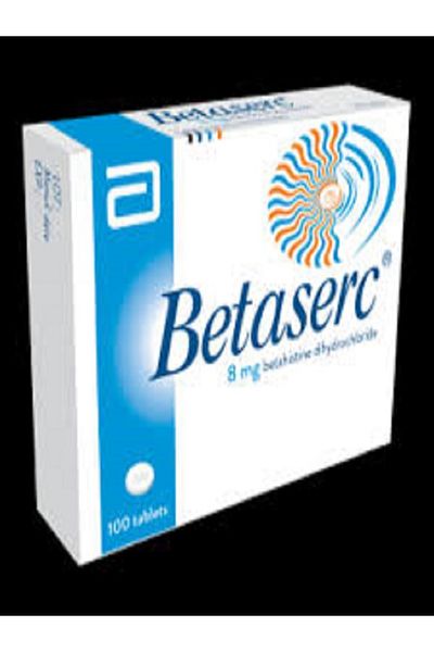 Abbott Betaserc 8mg 100 Tablets Betaserc 8mg 100 Tablets