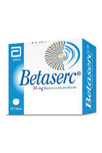 Abbott Betaserc 24mg 50 Tablets