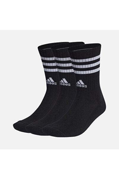 adidas Κάλτσες Unisex 3-Stripes Cushioned Crew Gym & Training (3 ζεύγη)
