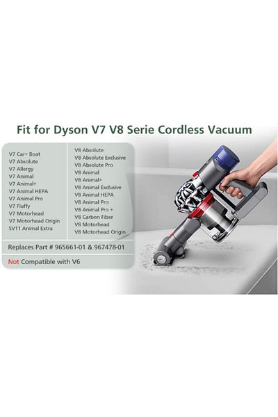 RotRever For Dyson V7 V8 Cordless Upright Vacuum Cleaner Compatible Hepa Filter,Dyson V8 V7 Animal Compatible Hepa Filter-1Pcs