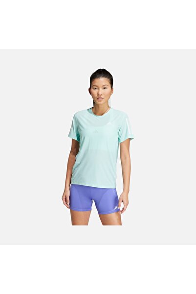 adidas AEROREADY Run Γυναικείο Κοντομάνικο Μπλουζάκι Τρεξίματος με Στρογγυλή ...