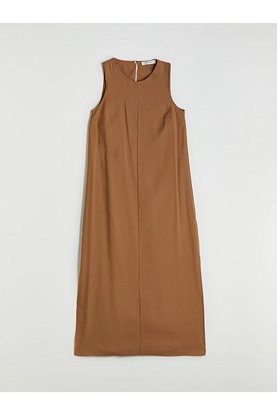 LC Waikiki New Season Crew Neck Modal Blend Dress