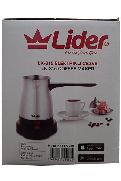 Lider Lk-315 Fast Steel Coffee Pot