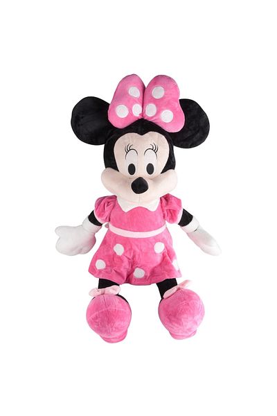 Disney Junior Gigantic Plush Toy, Minnie, Pink, 101 cm
