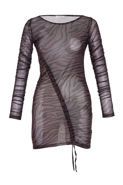 AQUELLA Rochie scurtă din tul cu model