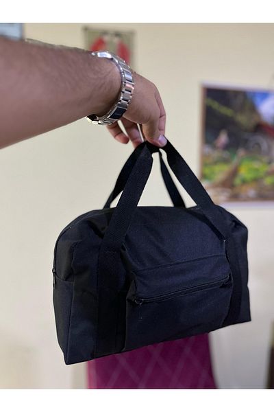 PADRİ Double Zipper Can Be Used by Women and Men Travel Fitnes and Sports Bag Wipeable Washable