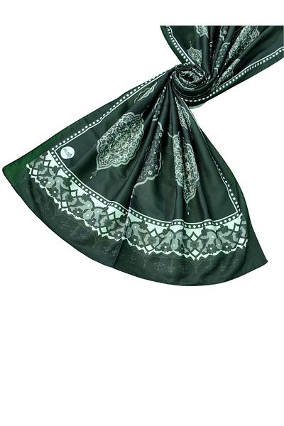mim eşarp Şal din bumbac moale Işıl İpek cu model etnic 75x190 cm