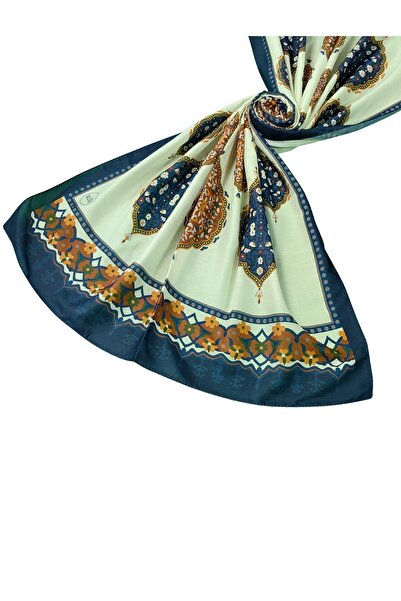 mim eşarp Işıl İpek Μαλακό Βαμβακερό Σάλι Ethnic Σχέδιο 75x190 cm