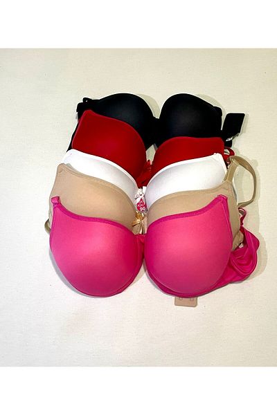 Aşkım Aşkım Women's Padded Support Bra 5 Pack