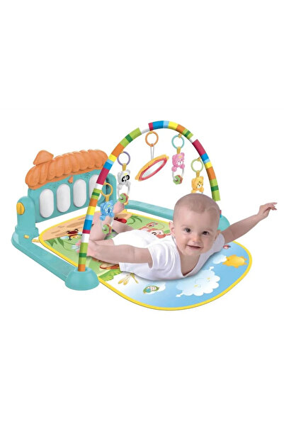 ADİL OYUNCAK piyanolu aynalı eğitici aktivite matı