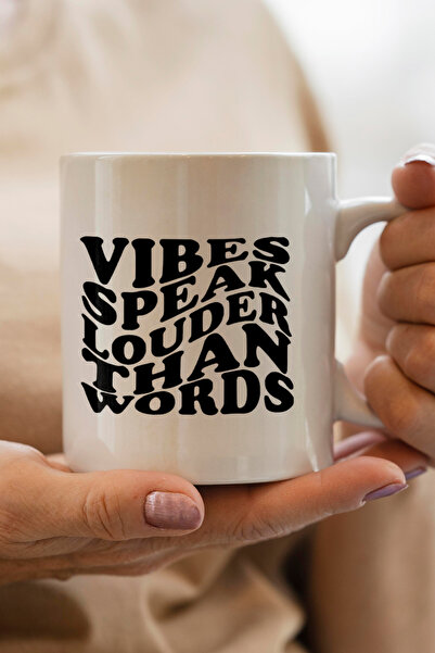 South Steel كوب مطبوع عليه Vibes Speak