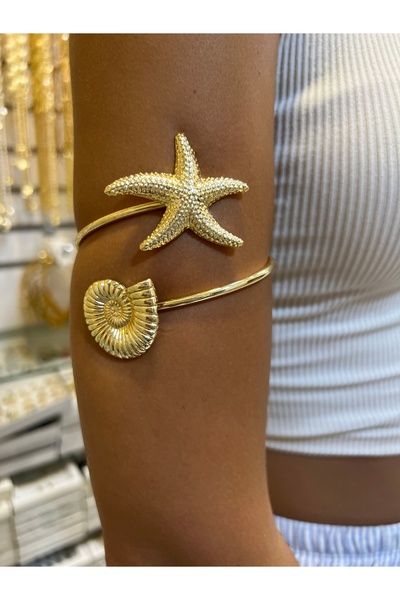 shop Yıldız&Salyangoz Üst Kol Kelepçesi Arm Cuff
