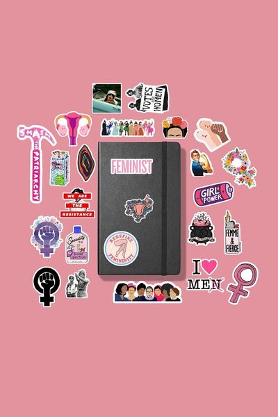 MS Major Selection Feminism Feminist Sticker Pack / Bullet Journal Notebook Sticker Agenda Laptop Sticker