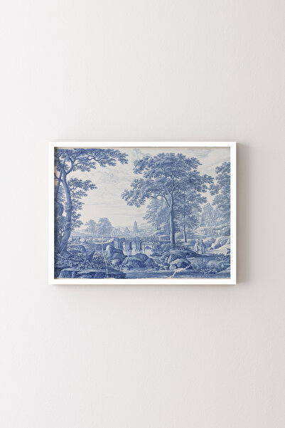 epiqart Italian Landscape - White Frame