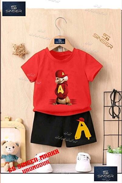 SS SİNSER تي شيرت للأطفال للجنسين "ALVIN SINGLE HAND POCKET" مطبوع خاص برقبة ...