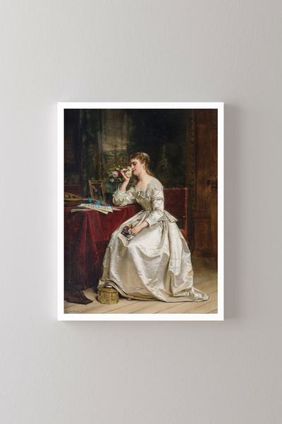 epiqart Roses - White Frame