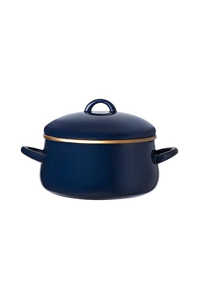 Madame Coco Montferry Pot - Navy Blue - 24 cm