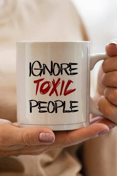 South Steel Ignore Toxic People Printed Mug