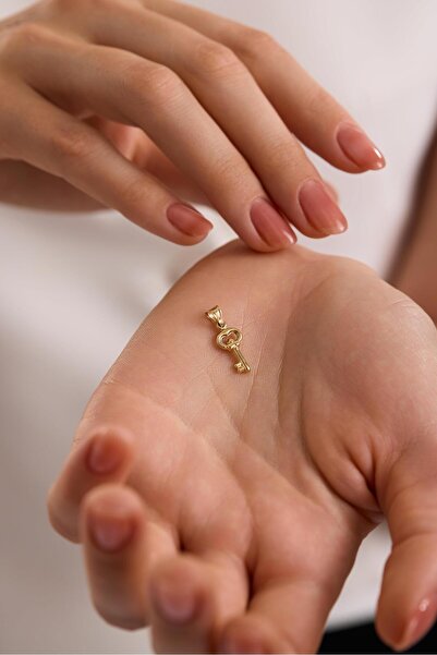 Tufanlar Kuyumculuk 14 Ayar Anahtar Altın Kolye Ucu