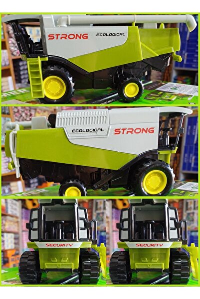 OYUNCAKSAHİLİ Biçerdöver Strong Tarz John 775 Harvester Collectıon Model Buğday Çiftlik Aracı Kırılmaz Oyuncak
