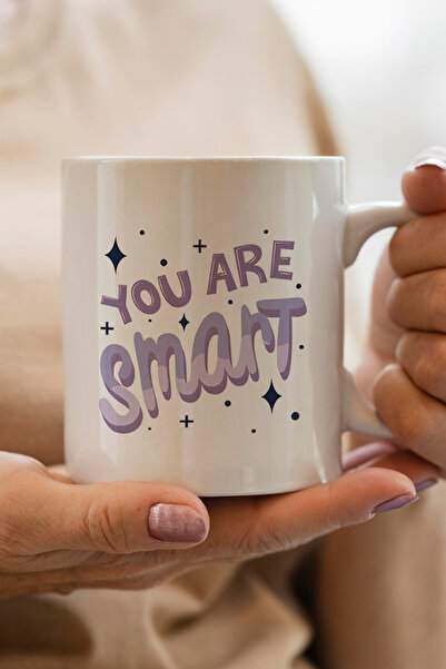 South Steel كوب مطبوع عليه أنت ذكي