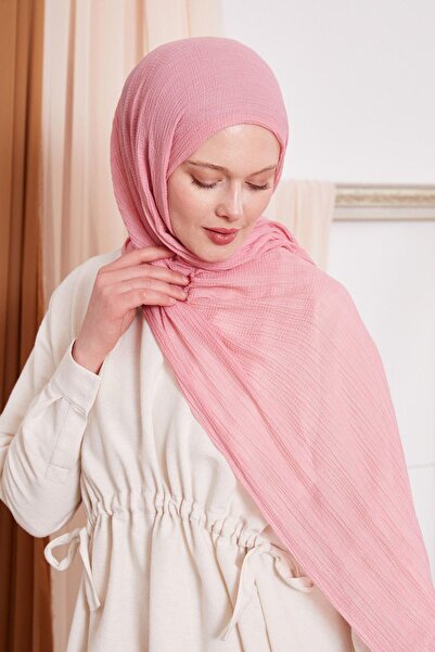 LuvenSara Muslin Shawl Pink